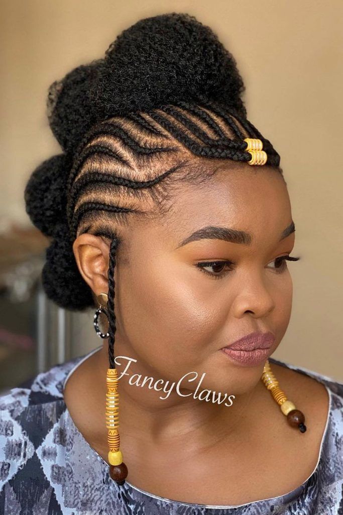 braids with beads updo style 683x1024 1