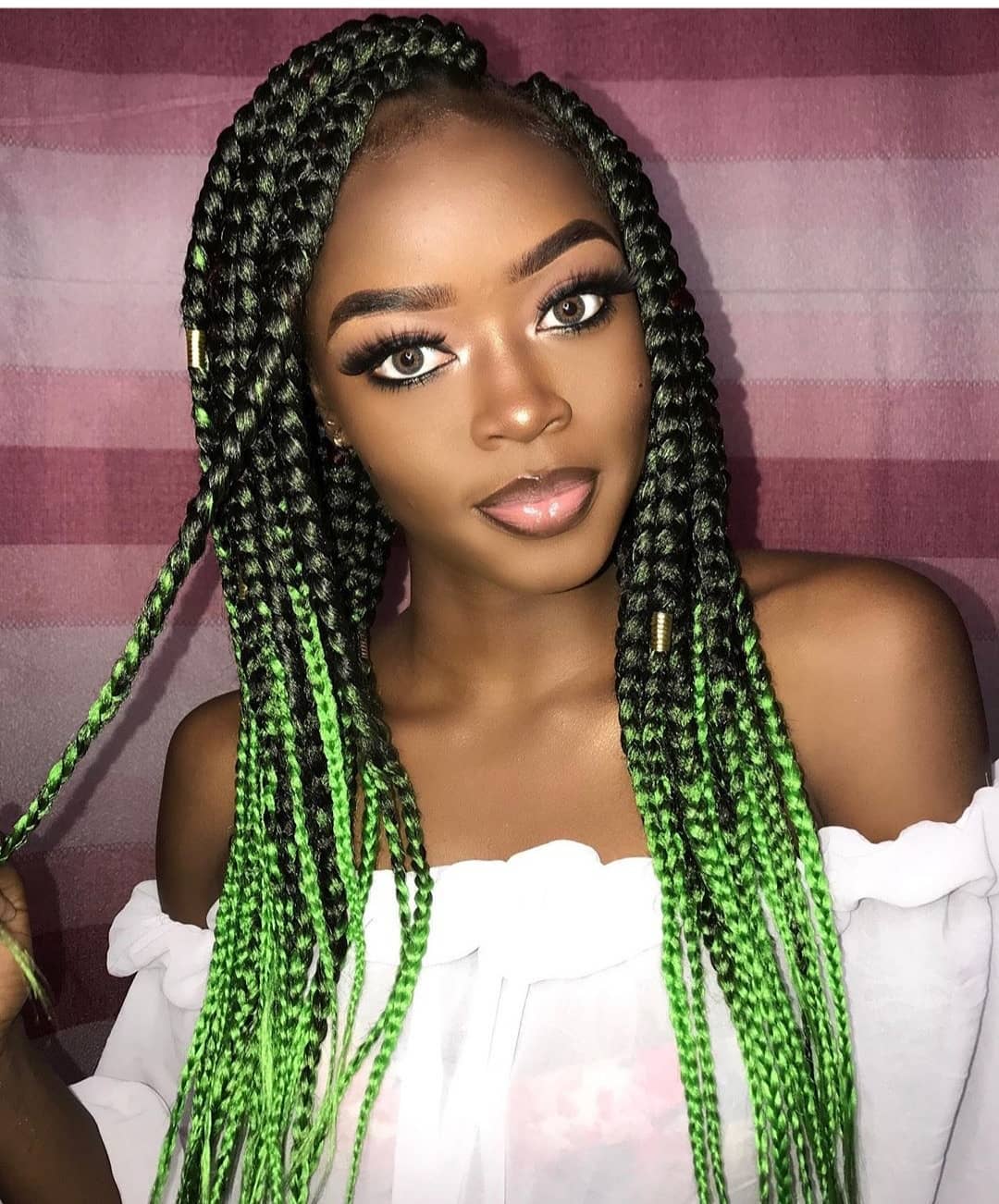 trending box braid hairstyles 11