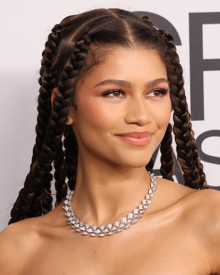 zendaya box braids