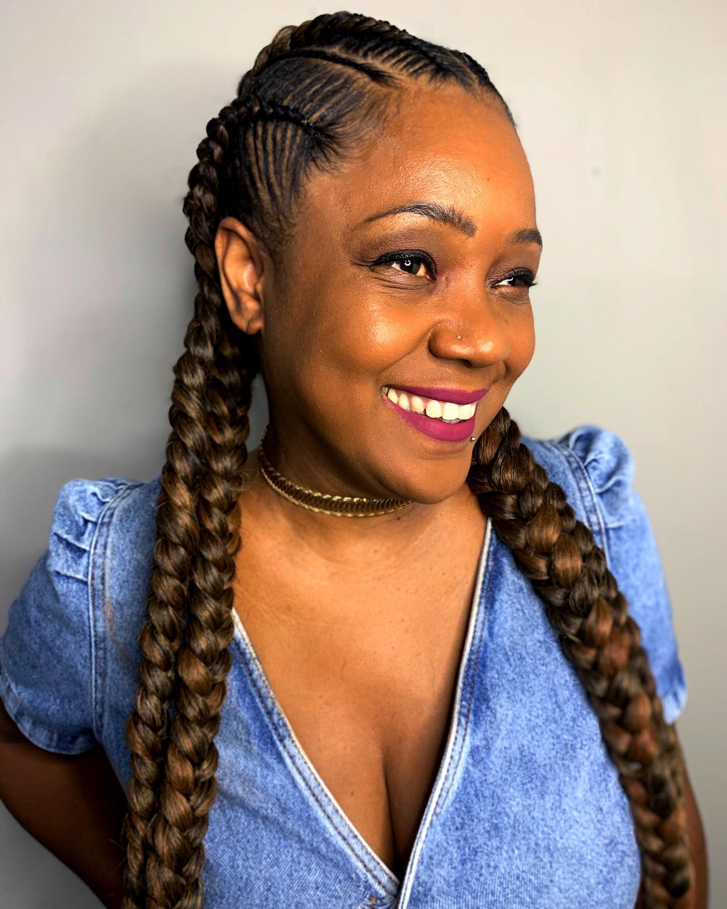 18 stitch braids hairstyle Cc0yW6mpOwI