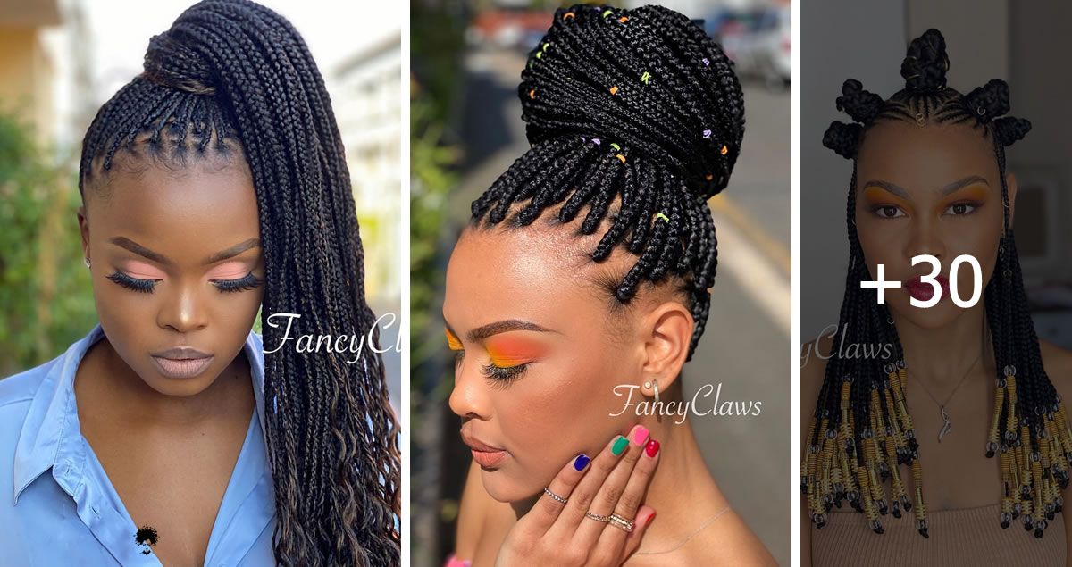 Hottest African Braided Hairstyles 2023 For Ladies To Slay For This Week