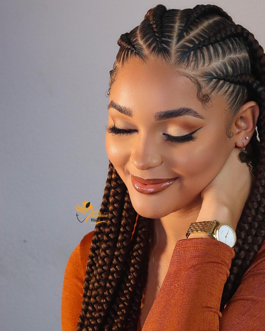 87 Goddess Braids Hairstyles Perfect for Summer 2024