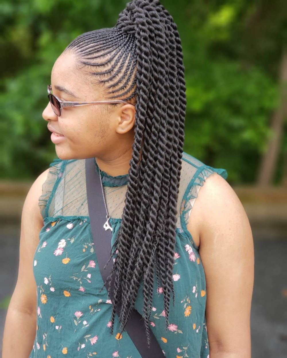 tresse au crochet