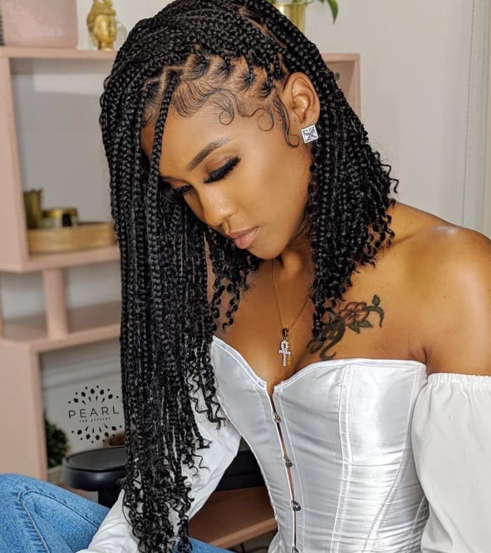 knotless braids 1