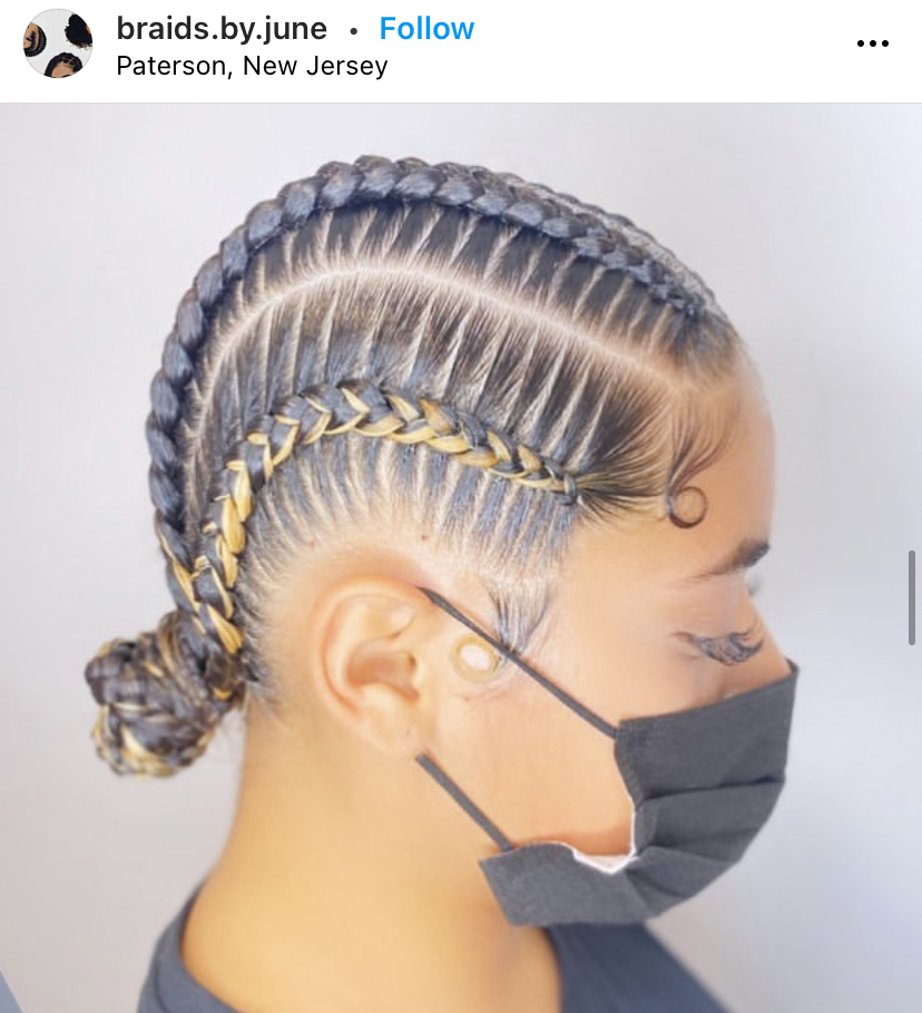 stitch braids on thin hair