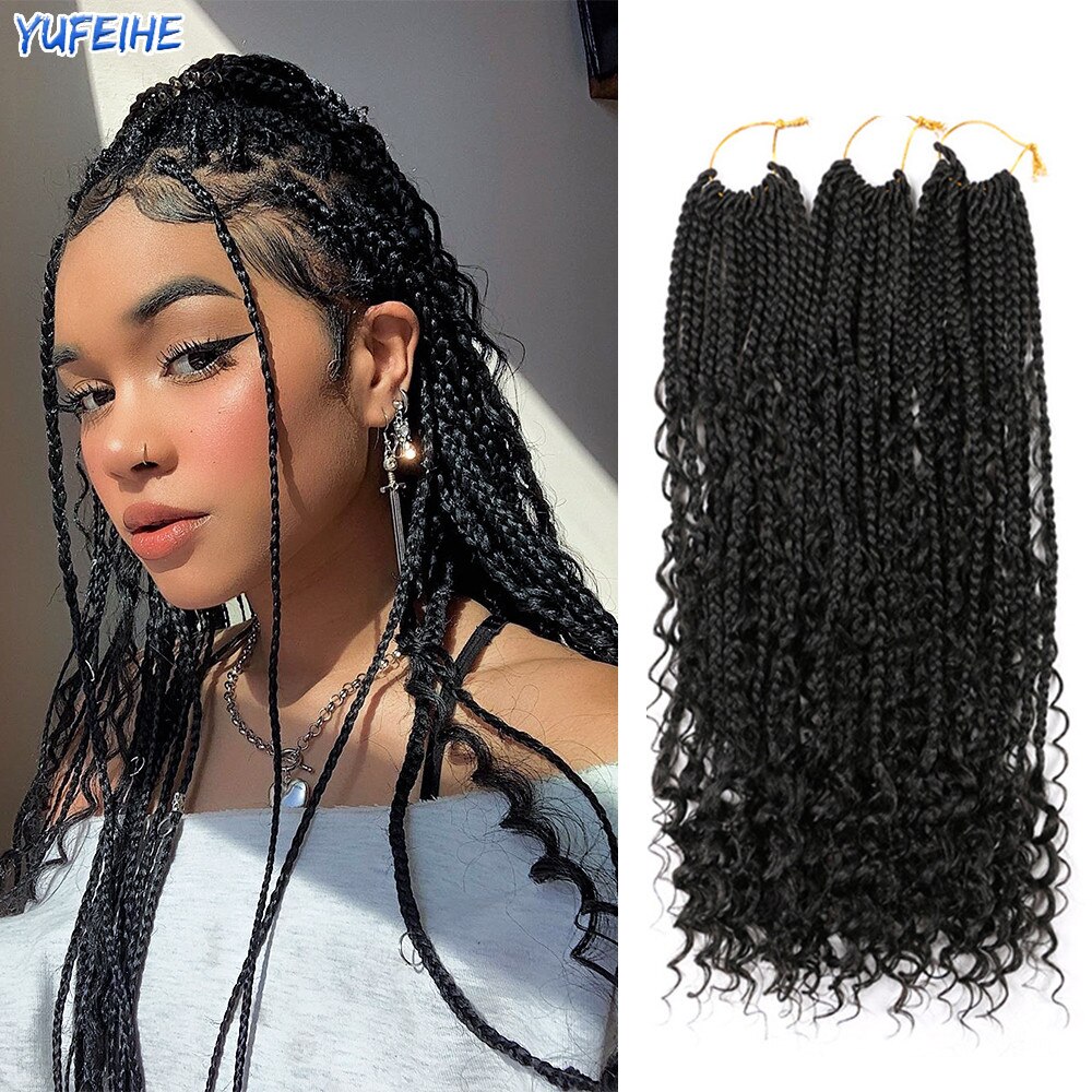 20 24 Bohemian Box Braid With Curly Ends Hair Crochet Braids Hair River Pre Stretched Ombre.jpg Q90