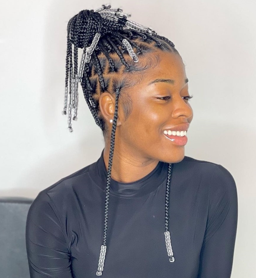 27 small box braids updo CakOjjCMqqm