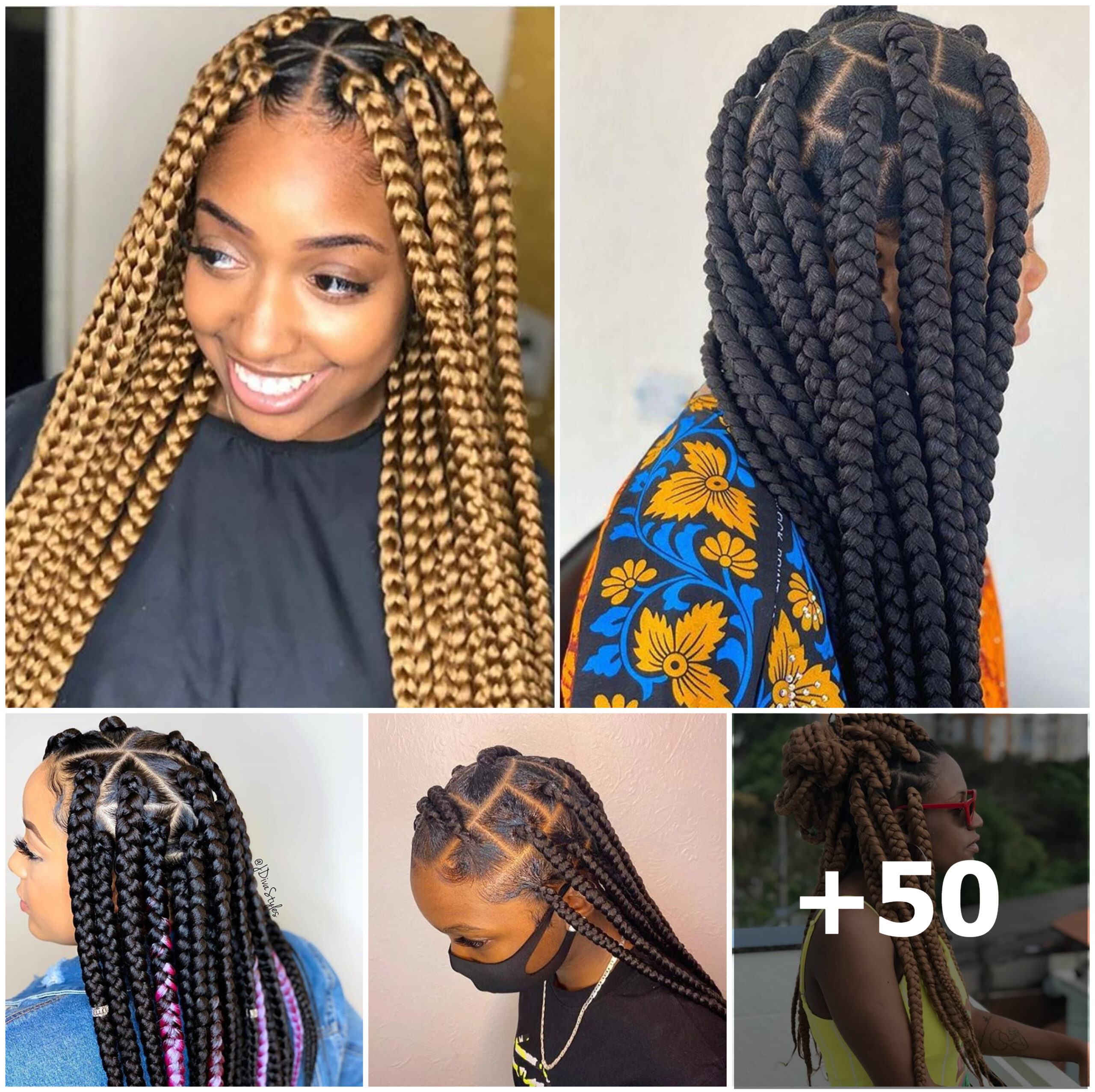 +50 PHOTOS: Big Box Braid Styles