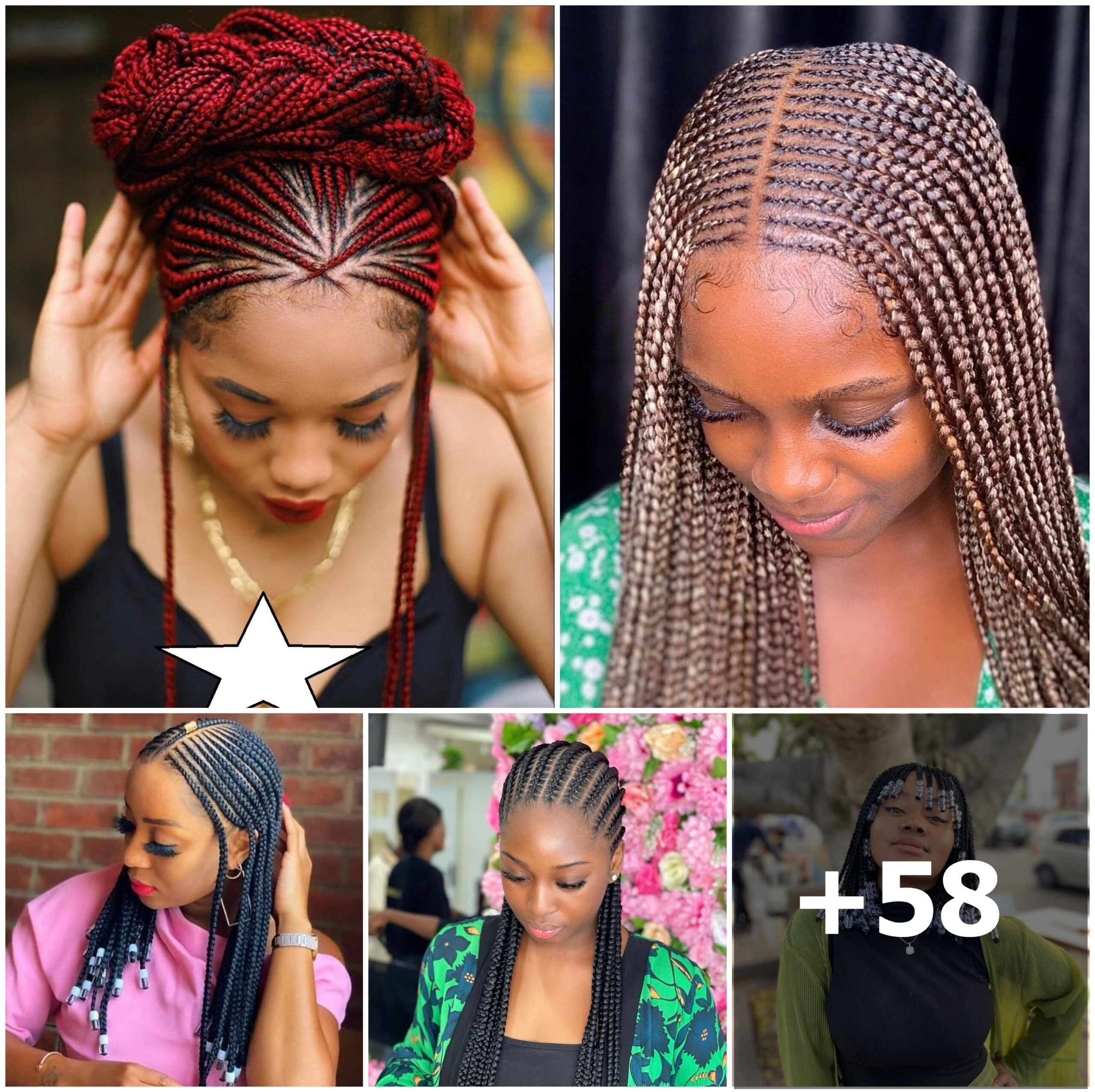 +58 PHOTOS: Nice Cornrow Hairstyles – New hairstyle for women ‎