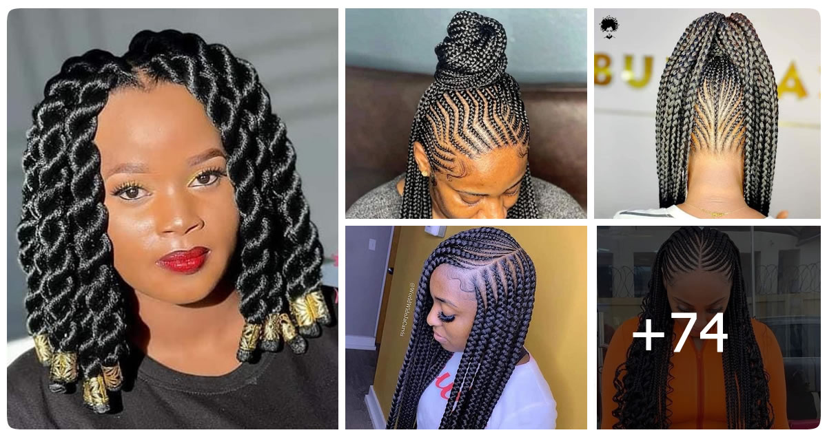 74 Stunning Braids and African Hairstyles Ladies Can’t Afford to Miss!