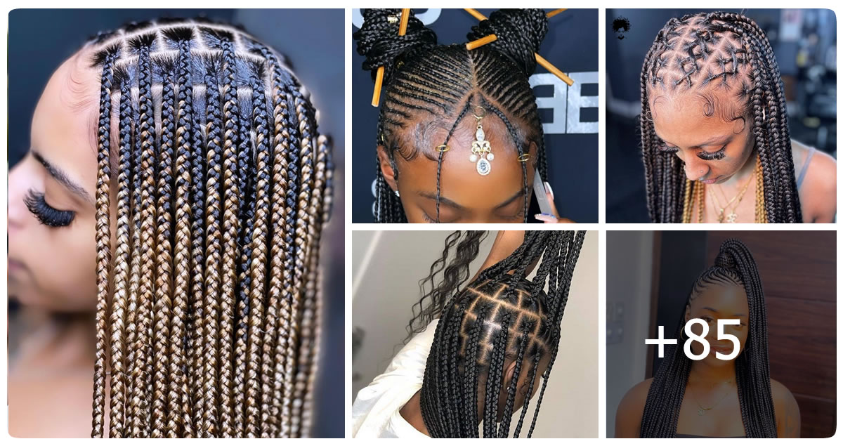85 Photos: Get Creative with These Unique Knotless Braid Styles
