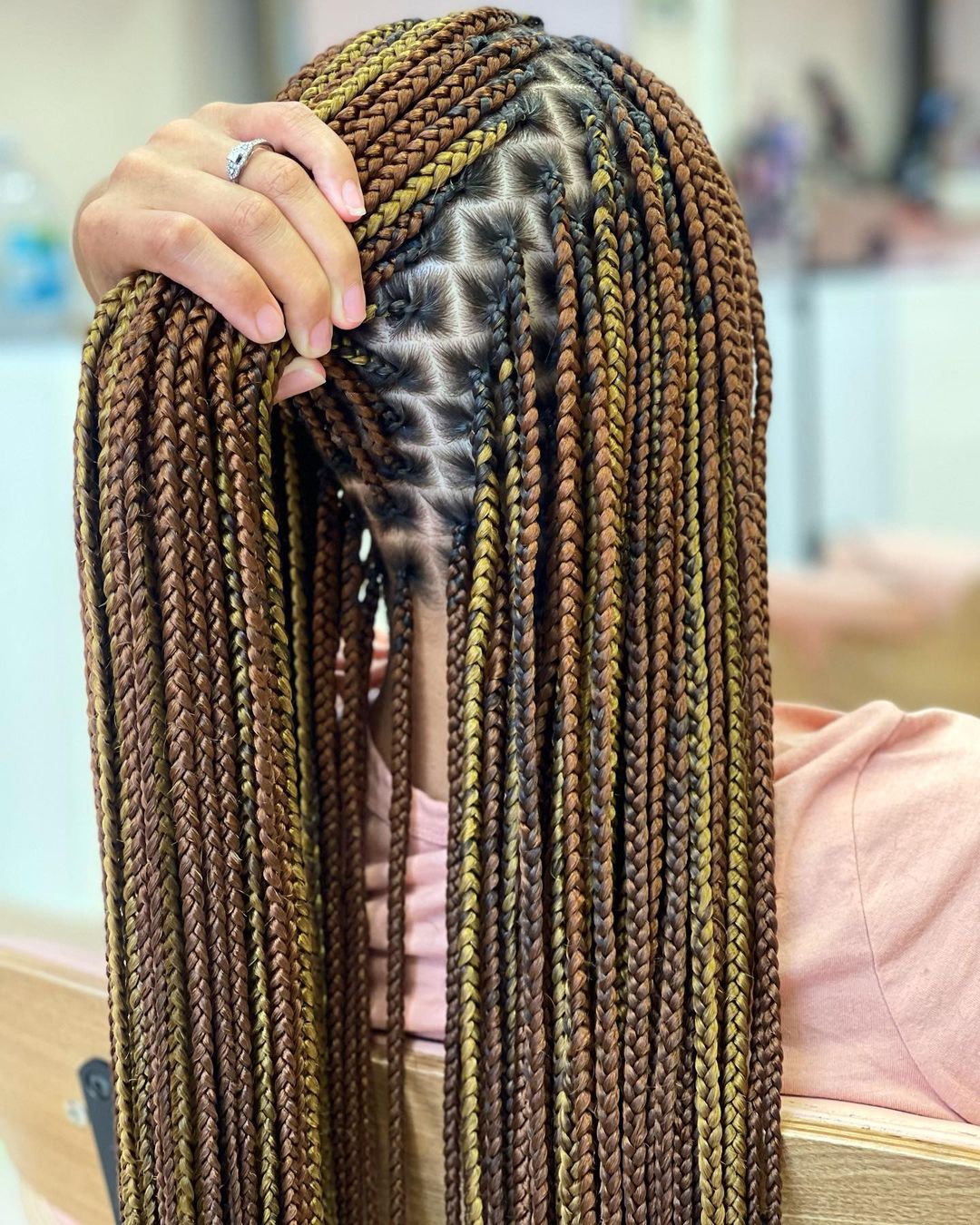 knotless braids styles 13