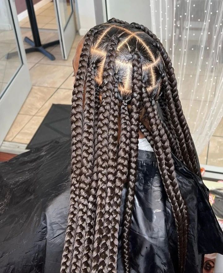 knotless braids styles 7