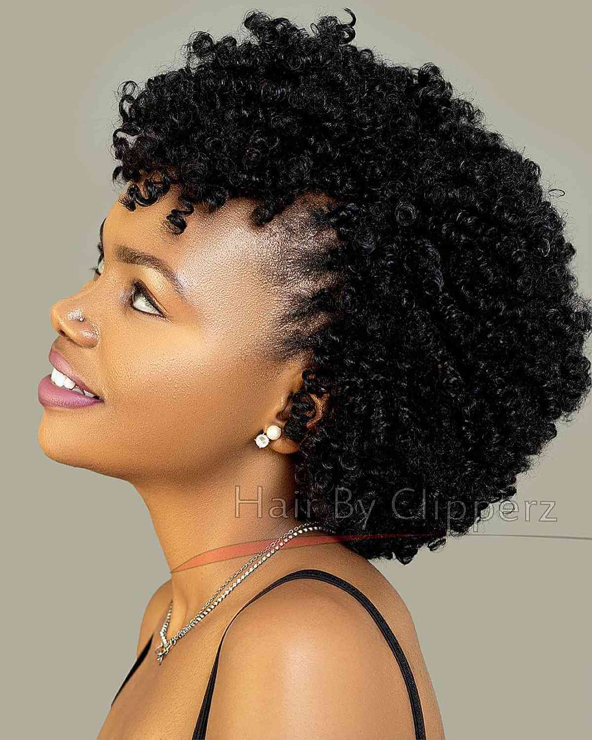 afro crochet curls