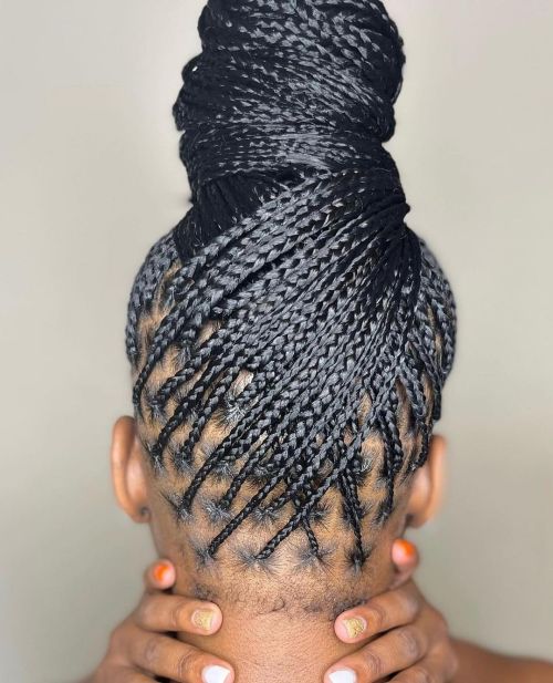 2 trendy braided hair for black women