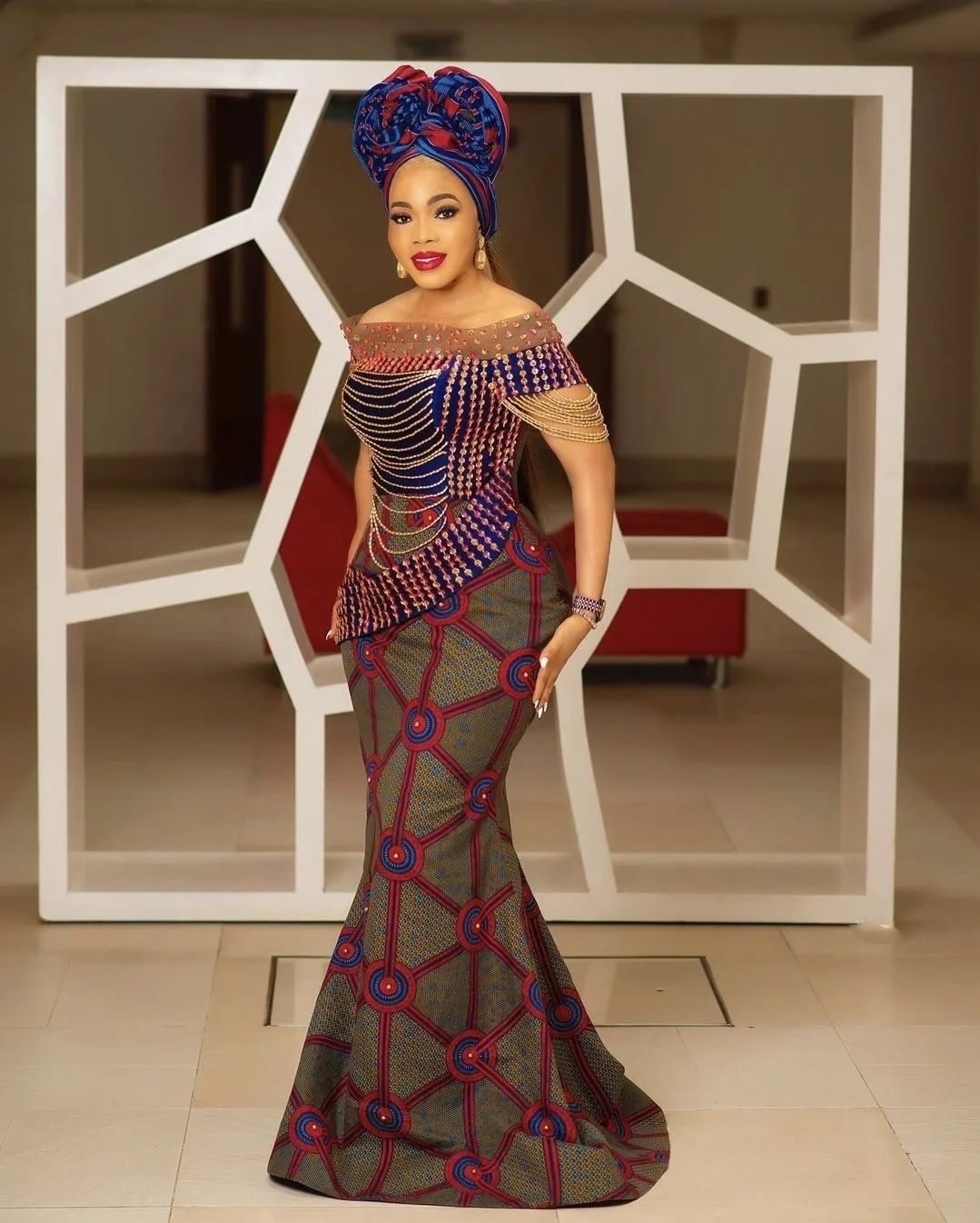 2022 Latest Ankara Long Gown Styles for Women. yyth