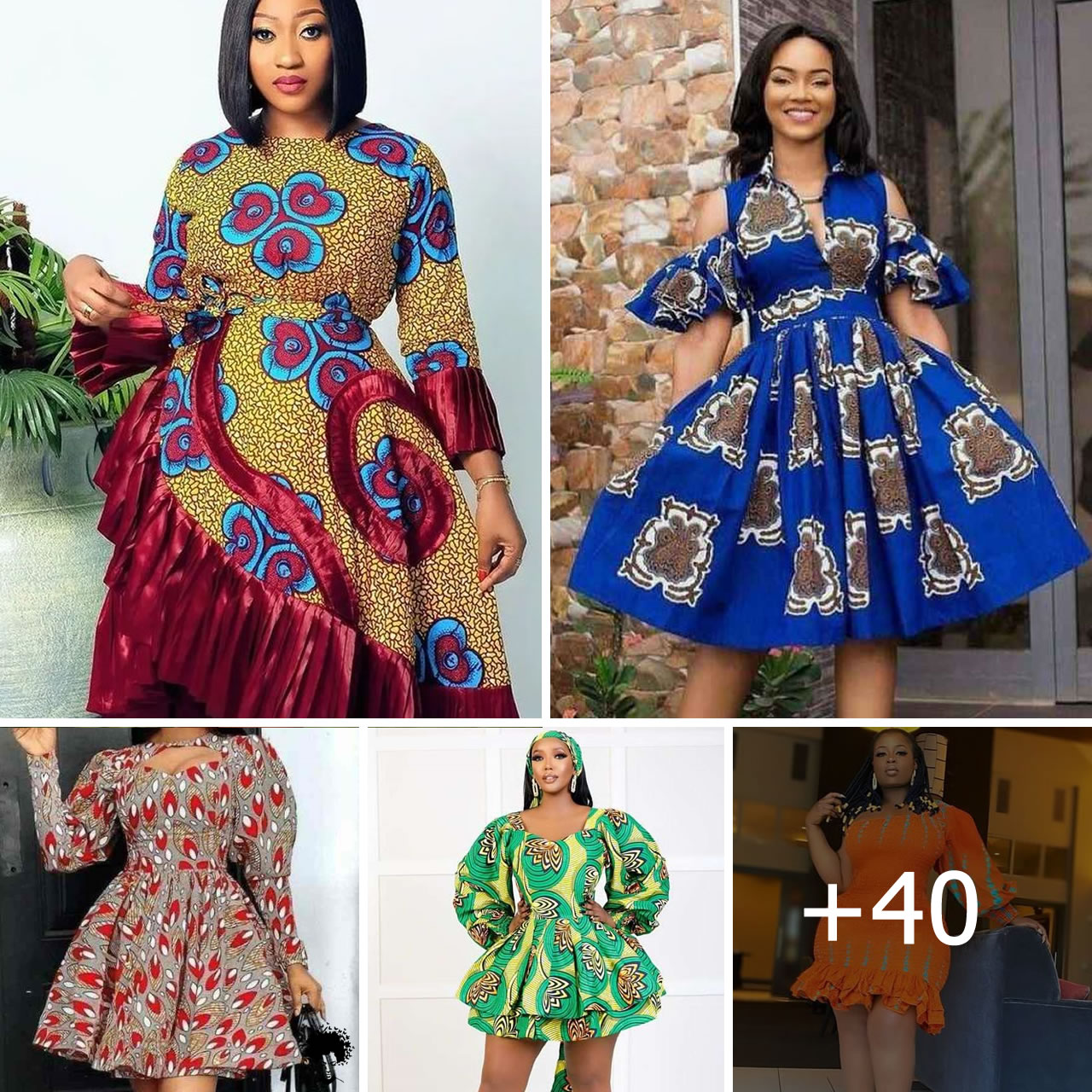 Latest Short Gown Ankara Styles For African Ladies | Latest african fashion  dresses, Ankara short flare gowns, African design dresses