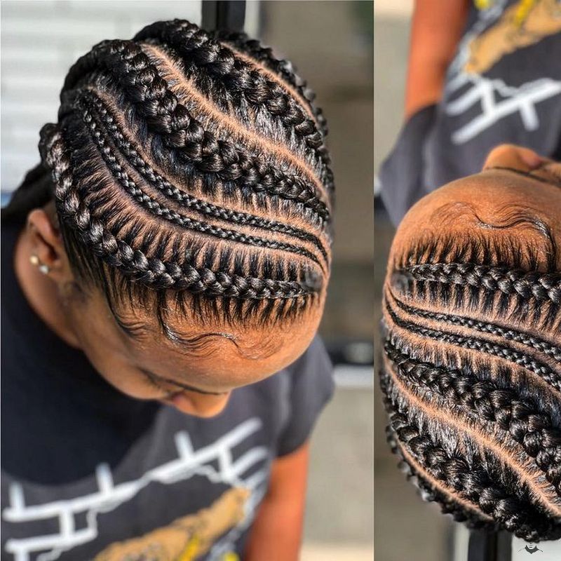 64 Best Ghana Braid Ideas to Copy for 2024