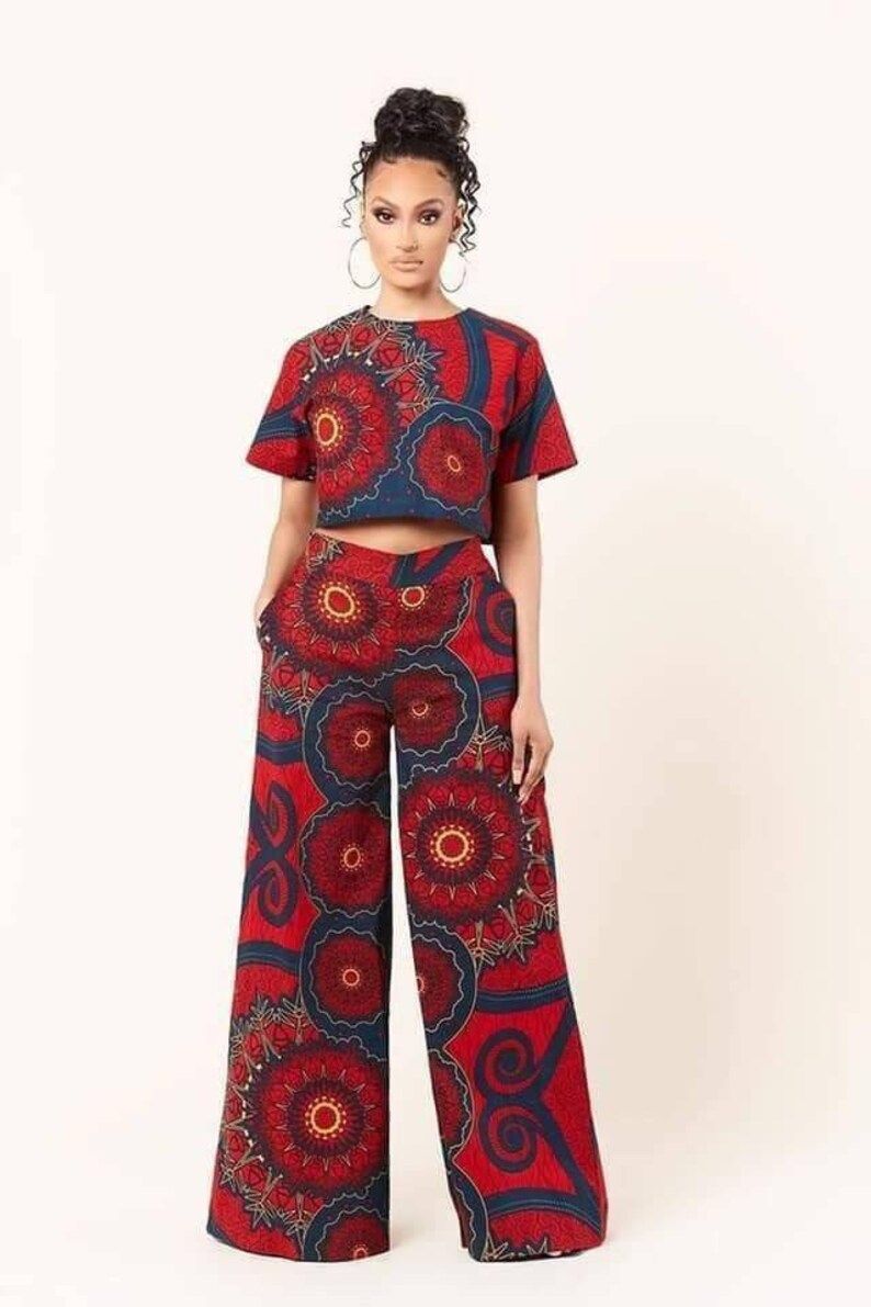 Ankara Pants and Tops Palazzo Trousers and Tops yyt