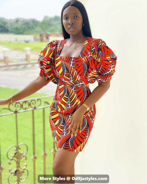 Ankara Short Gowns In 2021 See 50 Ankara Short Gowns Designs For Fashionistas od9jastyles 23 512x640 1