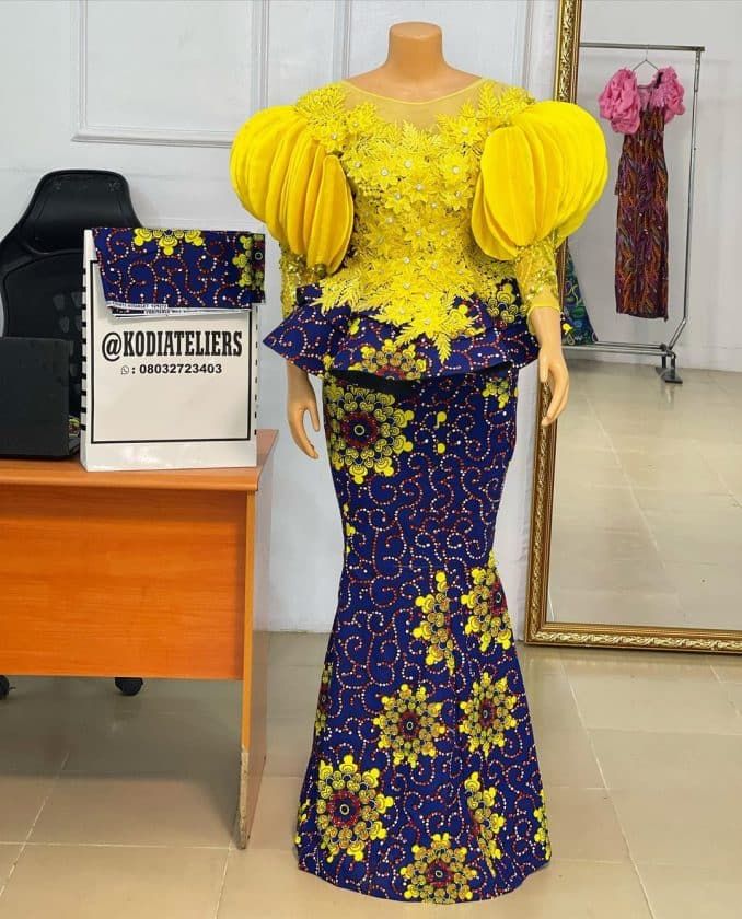 Ankara Skirt and Blouse Styles