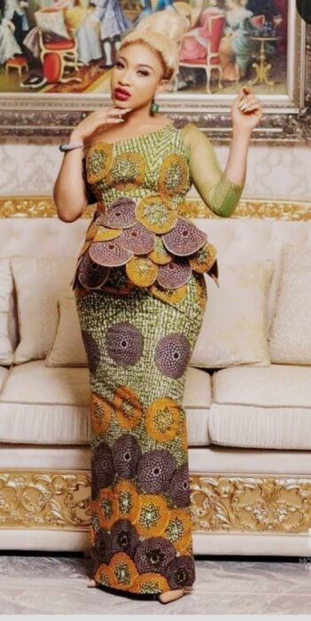 Ankara skirt and blouse styles 6