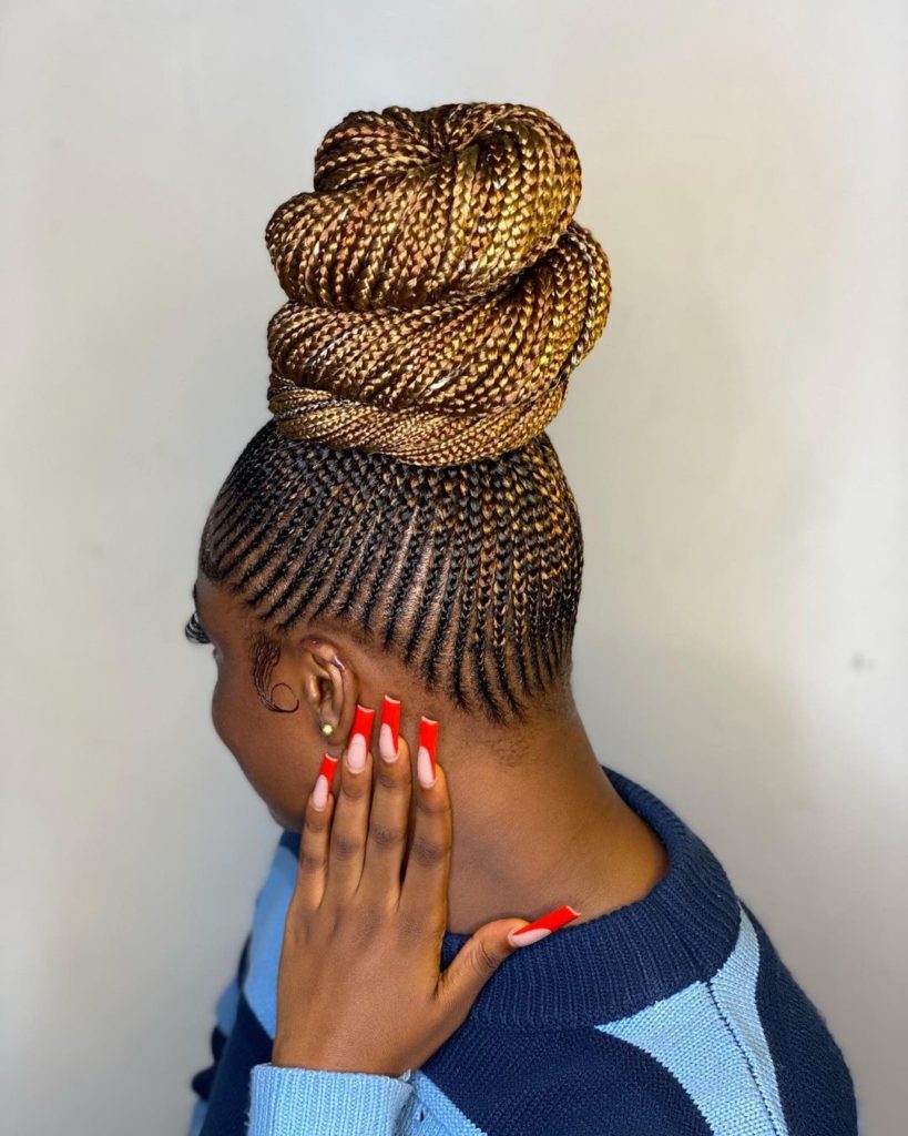 Ghana Braids With Bun 819x1024 1