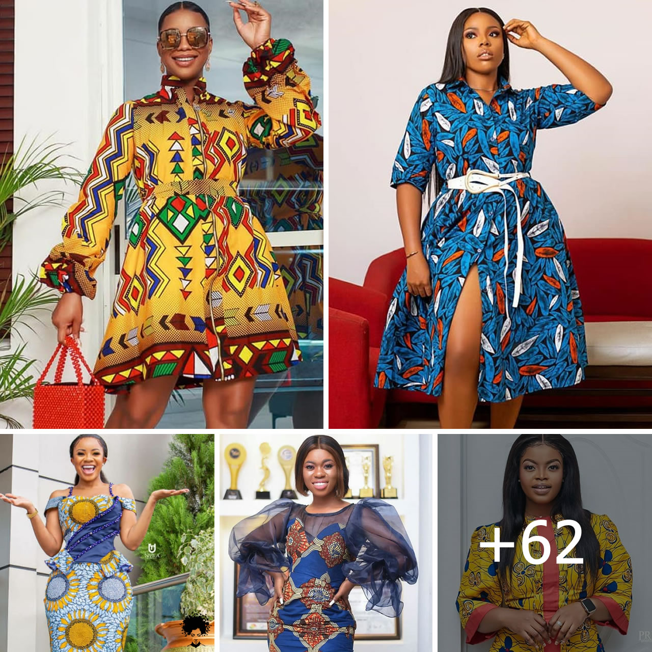 Gorgeous Ankara Mix Match Dress Styles For Fashionable Ladies , Volume 1.