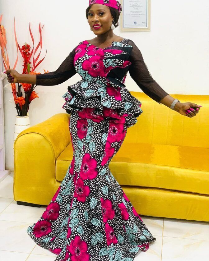 Latest Ankara Skirt and Blouse Styles for Women 1