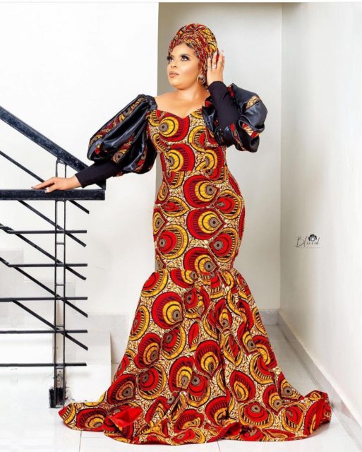 Perfect Ankara Gown Styles Latest Ankara and Scuba Styles 2021 4 513x640 1