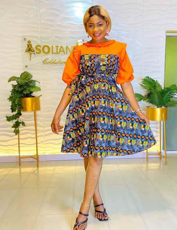 25+ Ankara Flare Gown Styles for Female Bosses and Madames. - Stylish Naija  | Flare gown styles, Ankara flare gown styles, Latest african fashion  dresses