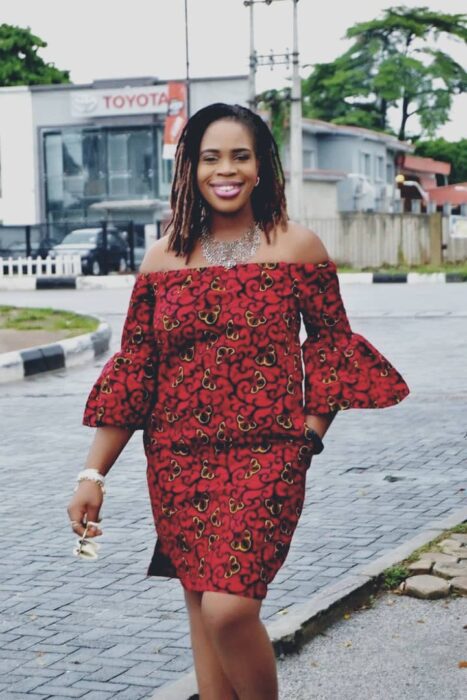 See why Ankara is a perfect fabric for making classy gown styles for formal events 12