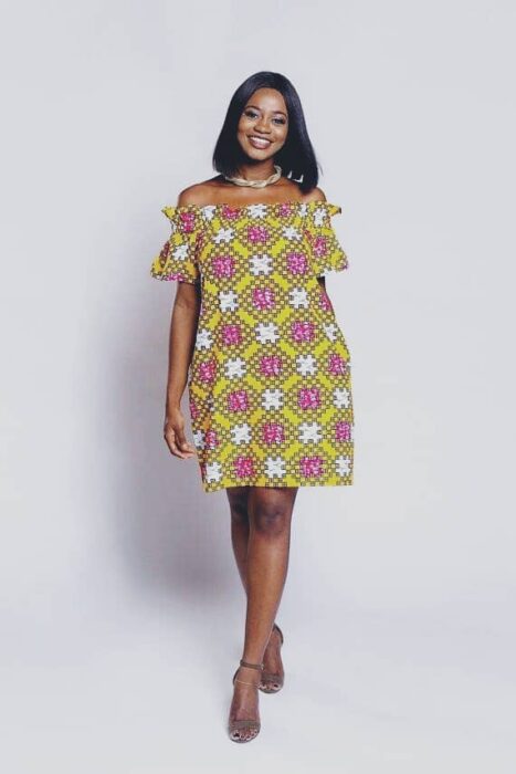 See why Ankara is a perfect fabric for making classy gown styles for formal events 8