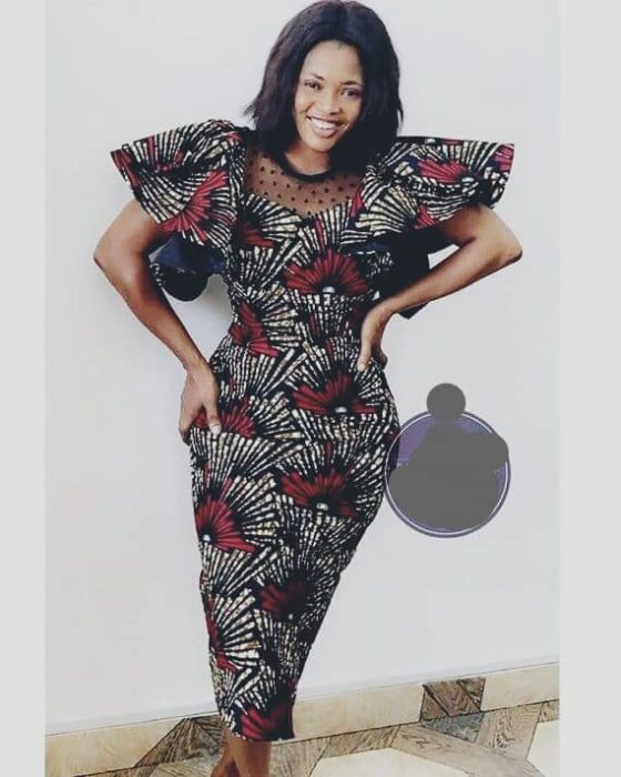 See why Ankara is a perfect fabric for making classy gown styles for formal events 9