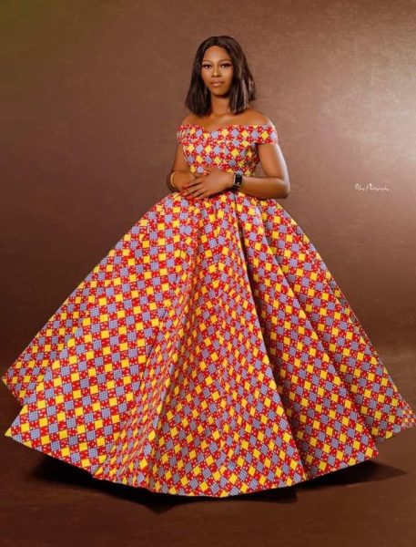 Stylish African Print A line Dress Styles Perfect in Every Setting 12