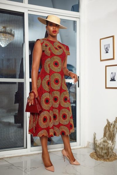 Stylish African Print A line Dress Styles Perfect in Every Setting 28