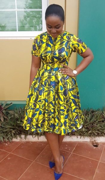 Stylish African Print A line Dress Styles Perfect in Every Setting 29
