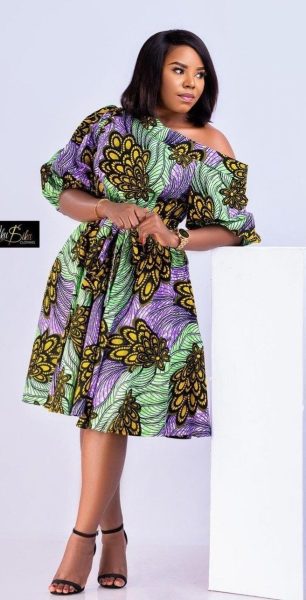 Stylish African Print A line Dress Styles Perfect in Every Setting 6
