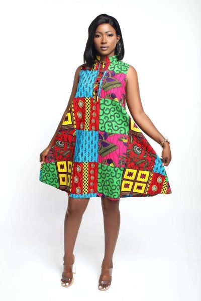 Stylish African Print A line Dress Styles Perfect in Every Setting 9