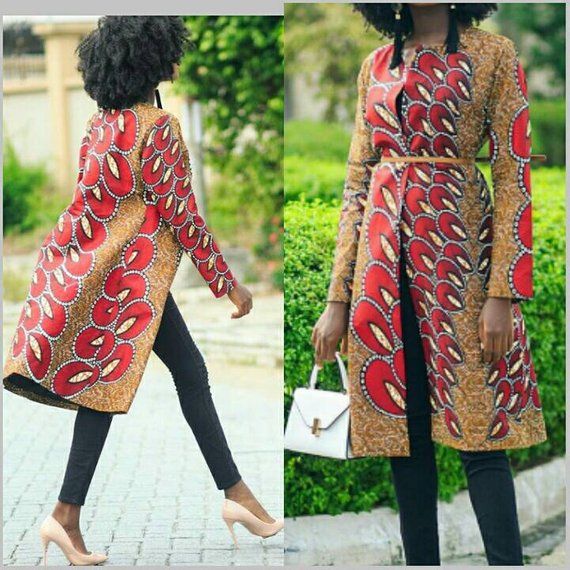 Thanks for stopping by An ankara jacket made from y