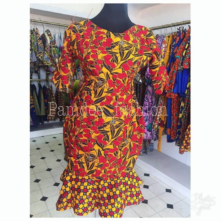 This contains an image of Show Stopping Ankara Fas