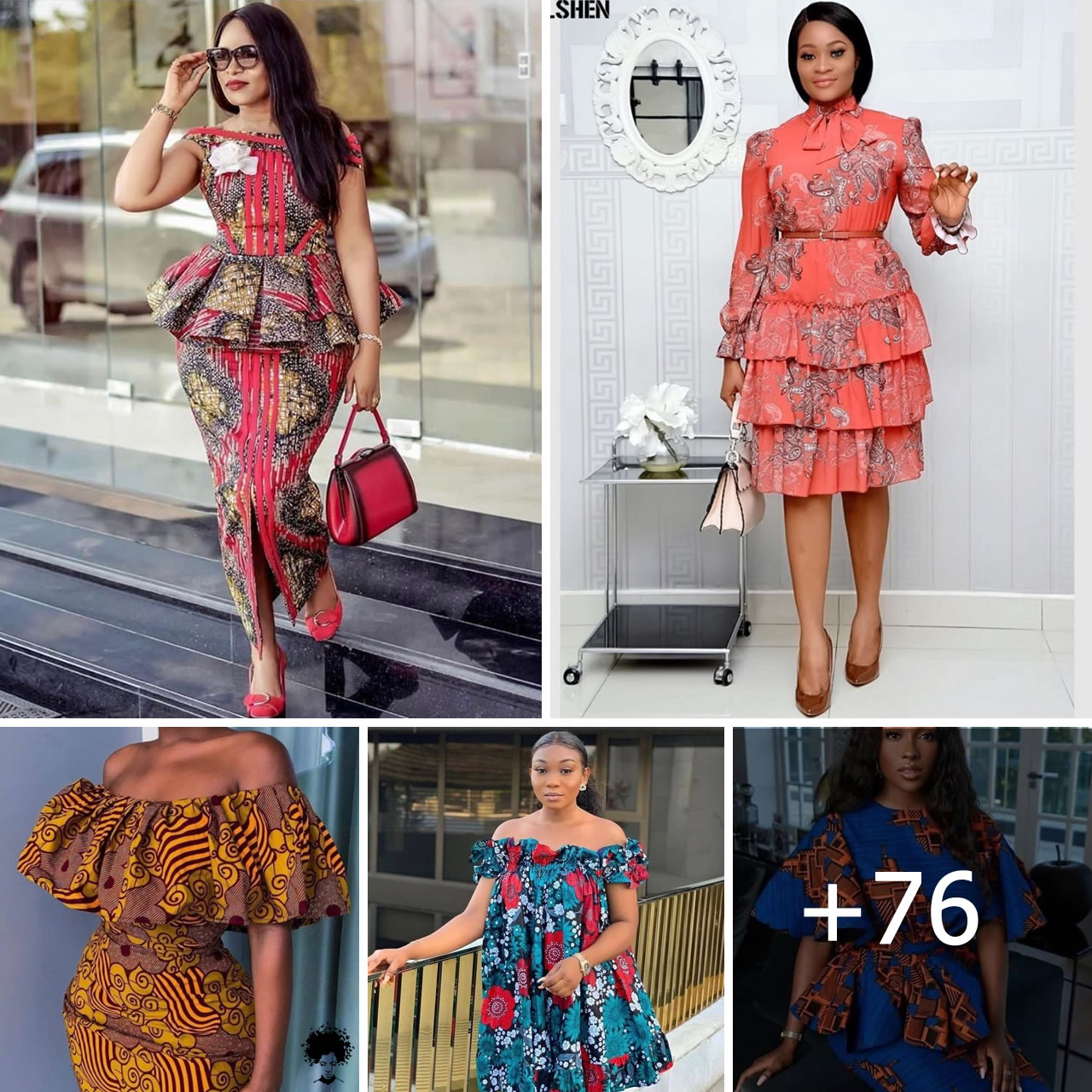 Unleash your Style with These 76 Ankara Skirt and Blouse Combinations!