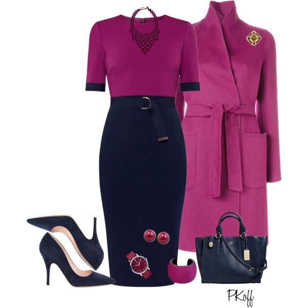 Workwear by pkoff on Polyvore featuring Ted Baker