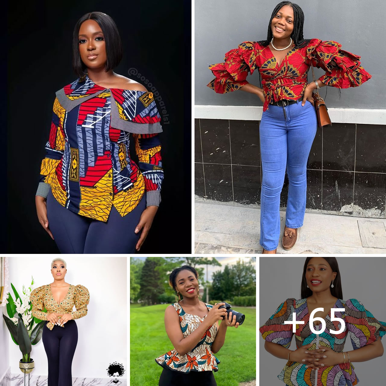 2023 Latest and Best Ankara Top Styles To Try Out