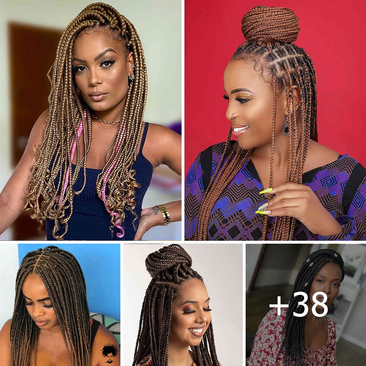 38 Box Braids Hairstyles for Women (2023 Trends)