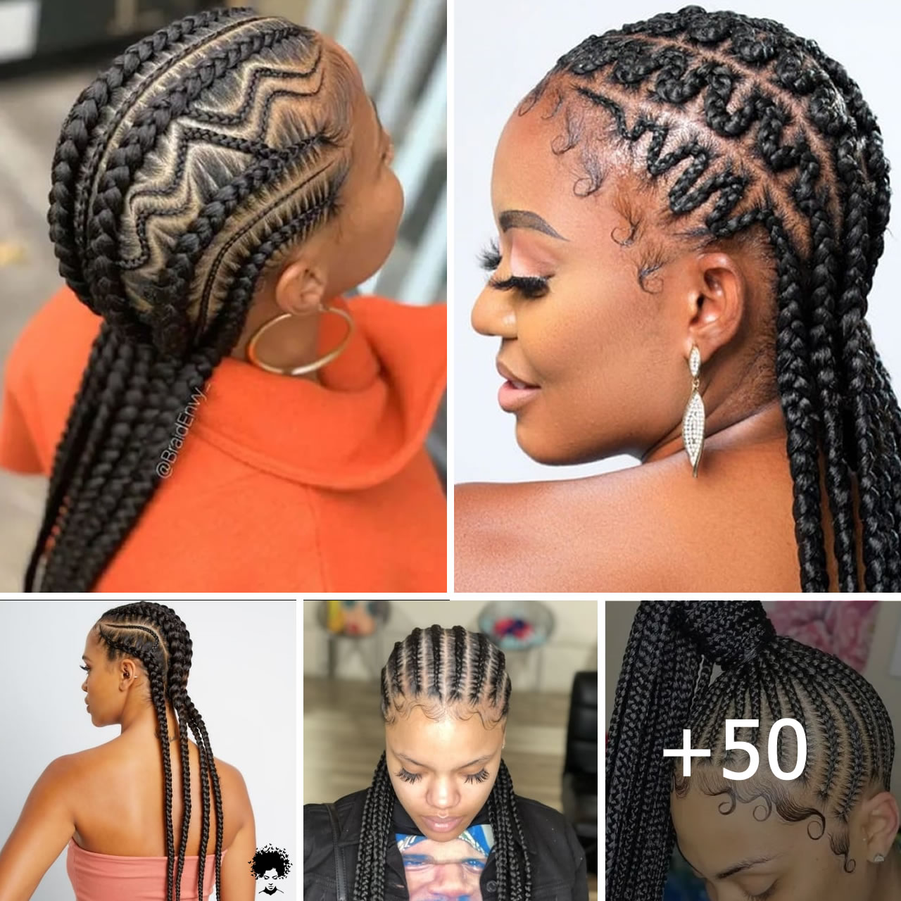 50 Admiring Stitch Braids Hairstyles for 2025