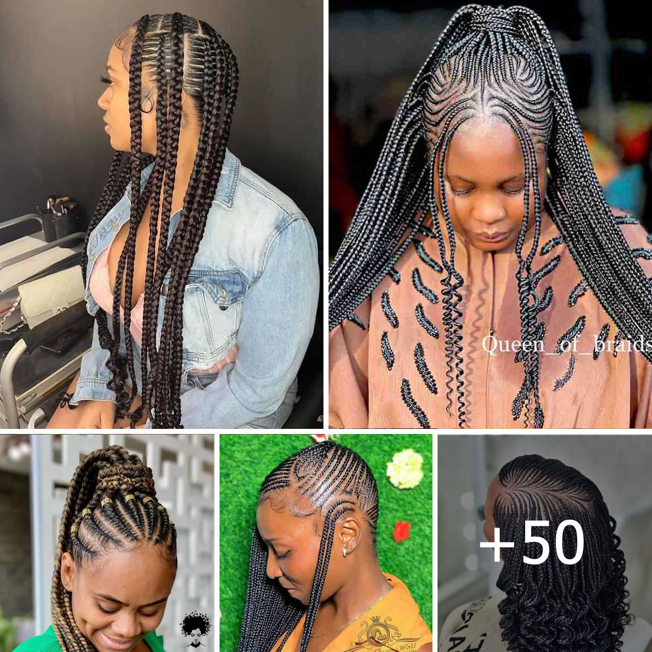 50 Simple Braided Hairstyles for Ladies in Nigeria 2024