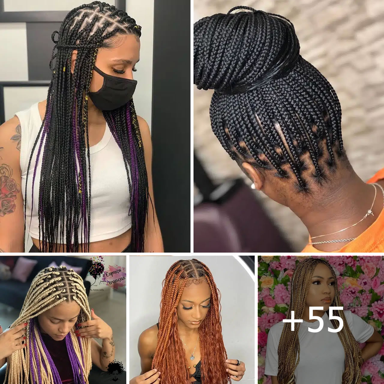 55 Small Box Braid Styles That Are Trending in 2023