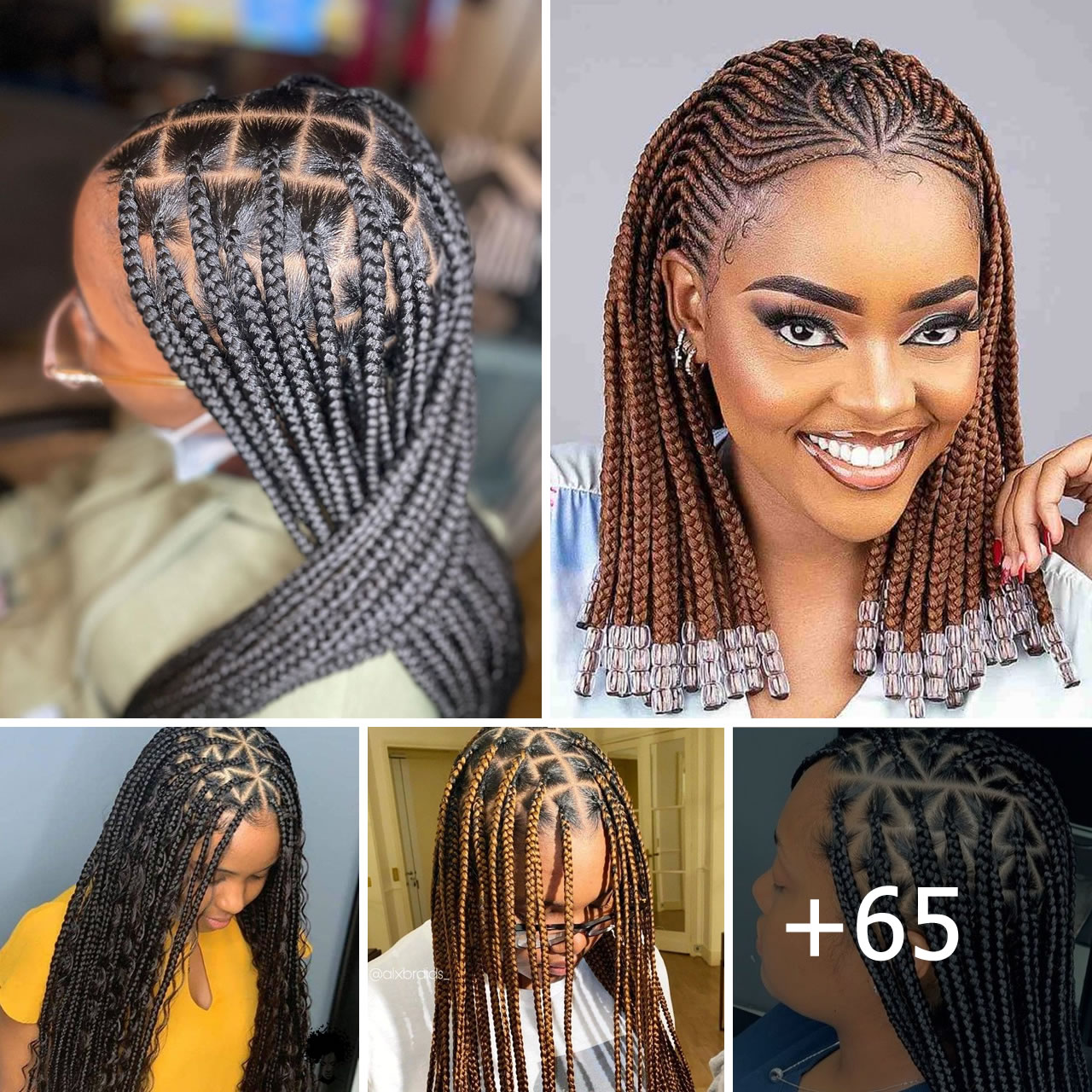 65 Photos: Top Knotless Braid Styles for Natural Hair – 2024 Edition