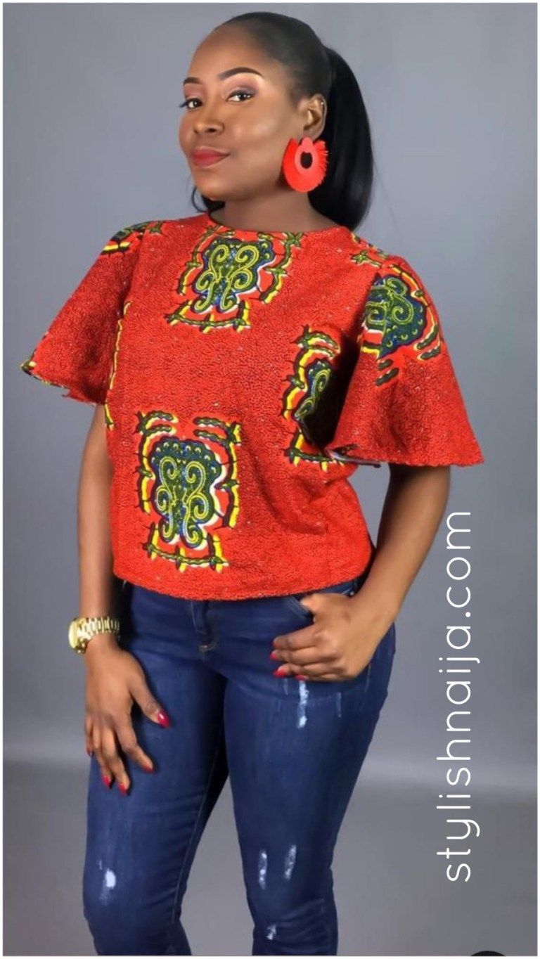 Beautiful Ankara Blouse Top Styles You Can Rock yyt